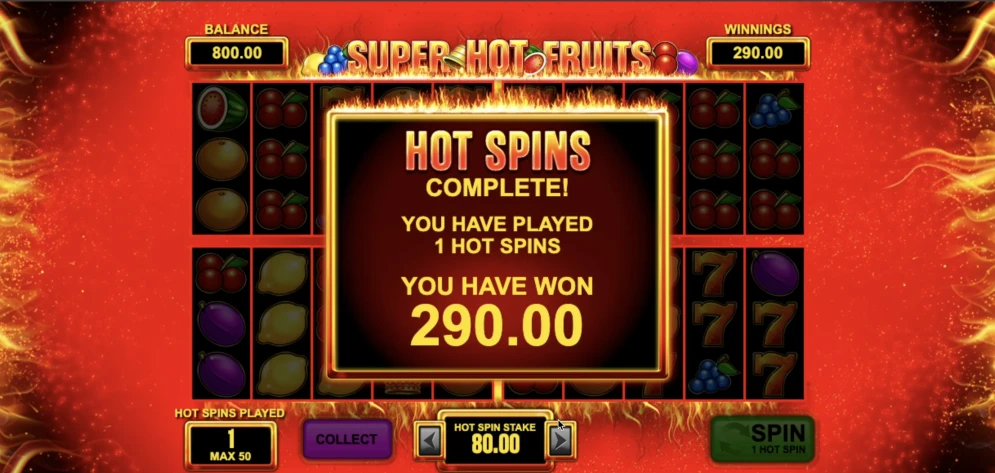 Super Hot Fruits Slot