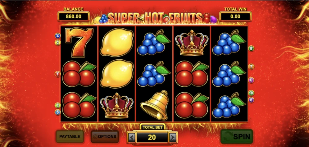 Super Hot Fruits Slot