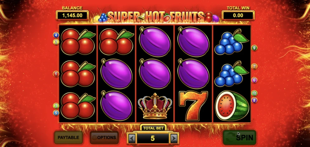 Super Hot Fruits Slot